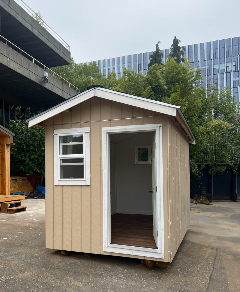 Exterior of tiny house