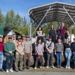 LA furniture studio tours lumber yard