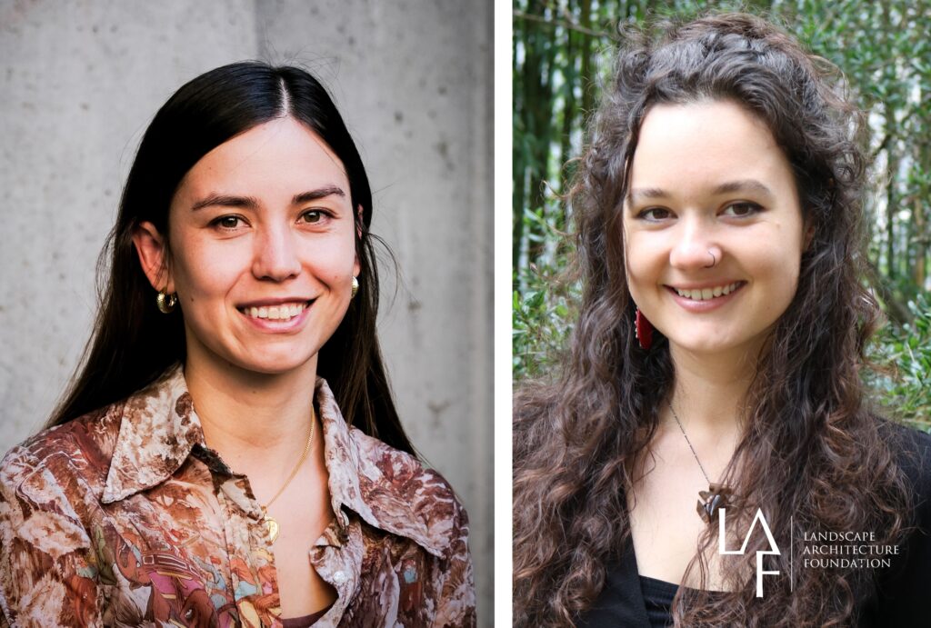 Sarah Chu (left) and Hadley Maisel (right)