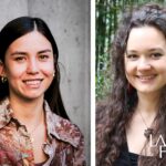 Sarah Chu (left) and Hadley Maisel (right)